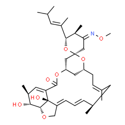 ChemSpider 2D Image | (4S)-2-dehydro-4-hydromoxidectin | C37H53NO8