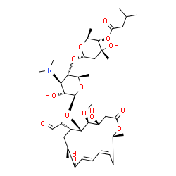 ChemSpider 2D Image | Leucomycin A1 | C40H67NO14