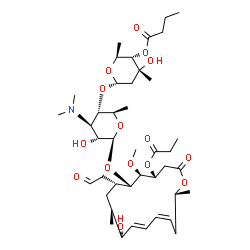 ChemSpider 2D Image | MIDECAMYCIN A2 | C42H69NO15