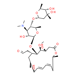 ChemSpider 2D Image | Leucomycin V | C35H59NO13