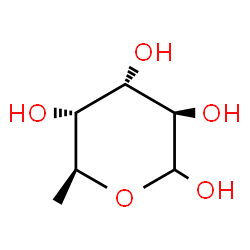 ChemSpider 2D Image | 6-Deoxy-L-altropyranose | C6H12O5