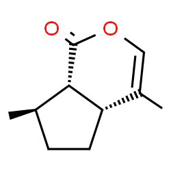 ChemSpider 2D Image | (4aR,7R,7aS)-4,7-Dimethyl-5,6,7,7a-tetrahydrocyclopenta[c]pyran-1(4aH)-one | C10H14O2