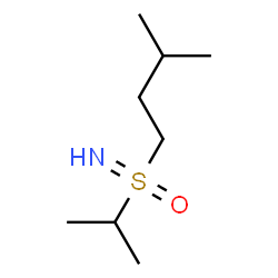 ChemSpider 2D Image | 1-(S-Isopropylsulfonimidoyl)-3-methylbutane | C8H19NOS