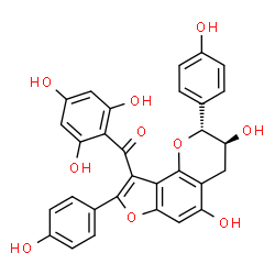 ChemSpider 2D Image | daphnodorin B | C30H22O10