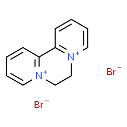 ChemSpider 2D Image | diquat dibromide | C12H12Br2N2