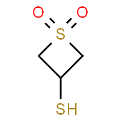 ChemSpider 2D Image | 3-Thietanethiol 1,1-dioxide | C3H6O2S2