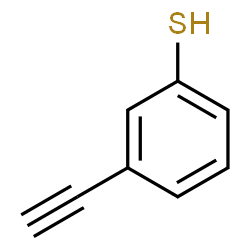 ChemSpider 2D Image | 3-Ethynylbenzenethiol | C8H6S