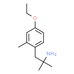 ChemSpider 2D Image | 1-(4-Ethoxy-2-methylphenyl)-2-methyl-2-propanamine | C13H21NO