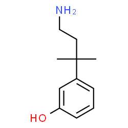 ChemSpider 2D Image | 3-(4-Amino-2-methyl-2-butanyl)phenol | C11H17NO