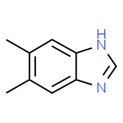 ChemSpider 2D Image | 5,6-Dimethylbenzimidazole | C9H10N2