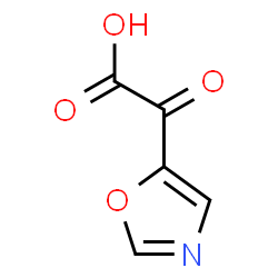 ChemSpider 2D Image | 1,3-Oxazol-5-yl(oxo)acetic acid | C5H3NO4