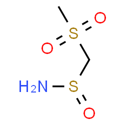 ChemSpider 2D Image | 1-(Methylsulfonyl)methanesulfinamide | C2H7NO3S2