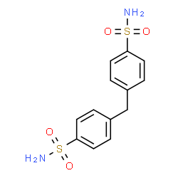 ChemSpider 2D Image | 4,4'-Methylenedibenzenesulfonamide | C13H14N2O4S2