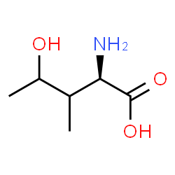 ChemSpider 2D Image | (2R)-2-Amino-4-hydroxy-3-methylpentanoic acid (non-preferred name) | C6H13NO3