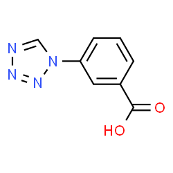 ChemSpider 2D Image | 3-(1H-Tetrazol-1-yl)benzoic acid | C8H6N4O2
