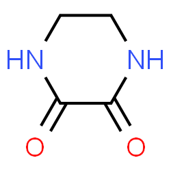 ChemSpider 2D Image | diketopiperazine | C4H6N2O2