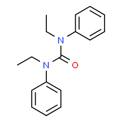 ChemSpider 2D Image | 1,3-Diethyldiphenylurea | C17H20N2O