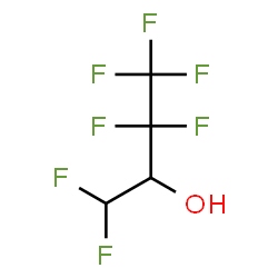 ChemSpider 2D Image | 1,1,3,3,4,4,4-Heptafluoro-2-butanol | C4H3F7O