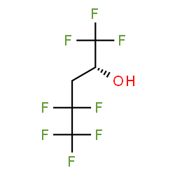 ChemSpider 2D Image | (2R)-1,1,1,4,4,5,5,5-Octafluoro-2-pentanol | C5H4F8O