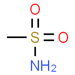 ChemSpider 2D Image | Methanesulfonamide | CH5NO2S