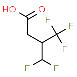ChemSpider 2D Image | 3-(Difluoromethyl)-4,4,4-trifluorobutanoic acid | C5H5F5O2