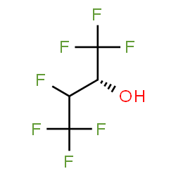 ChemSpider 2D Image | (2R)-1,1,1,3,4,4,4-Heptafluoro-2-butanol | C4H3F7O