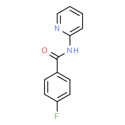 ChemSpider 2D Image | 4-Fluoro-N-(2-pyridinyl)benzamide | C12H9FN2O