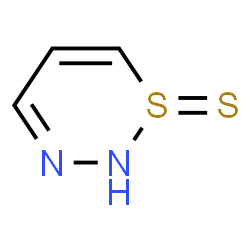 ChemSpider 2D Image | 2H-1,2,3-Thiadiazine 1-sulfide | C3H4N2S2