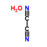 InChI=1/C2N2.H2O/c3-1-2-4;/h;1H2