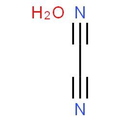 ChemSpider 2D Image | Ethanedinitrile hydrate (1:1) | C2H2N2O