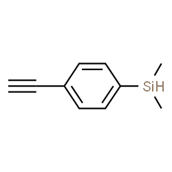 ChemSpider 2D Image | (4-Ethynylphenyl)(dimethyl)silane | C10H12Si