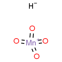 ChemSpider 2D Image | Tetraoxomanganese(1+) hydride | HMnO4