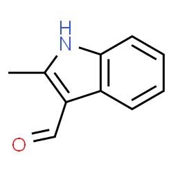 ChemSpider 2D Image | 3-Formyl-2-methylindole | C10H9NO