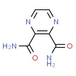 ChemSpider 2D Image | 2,3-PYRAZINEDICARBOXAMIDE | C6H6N4O2