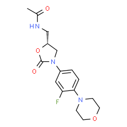 ChemSpider 2D Image | (R)-Linezolid | C16H20FN3O4