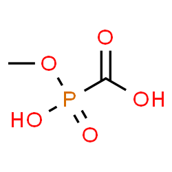 ChemSpider 2D Image | Hydroxy(methoxy)phosphinecarboxylic acid oxide | C2H5O5P