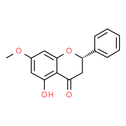 ChemSpider 2D Image | pinostrobin | C16H14O4