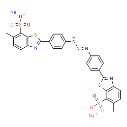 ChemSpider 2D Image | Mimosa | C28H19N5Na2O6S4