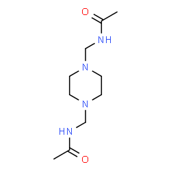 ChemSpider 2D Image | N,N'-[1,4-Piperazinediylbis(methylene)]diacetamide | C10H20N4O2