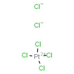 ChemSpider 2D Image | Tetrachloroplatinum(2+) dichloride | Cl6Pt
