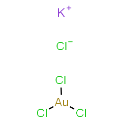ChemSpider 2D Image | Potassium tetrachloroaurate | AuCl4K