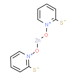 ChemSpider 2D Image | Zinc bis(2-sulfido-1-pyridiniumolate) | C10H8N2O2S2Zn