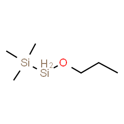 ChemSpider 2D Image | 1,1,1-Trimethyl-2-propoxydisilane | C6H18OSi2