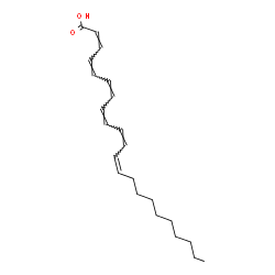 ChemSpider 2D Image | (2Z,4Z,6Z,8Z,10Z,12Z)-2,4,6,8,10,12-Docosahexaenoic acid | C22H32O2