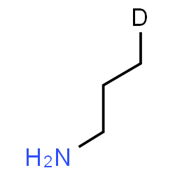 ChemSpider 2D Image | 1-(3-~2~H_1_)Propanamine | C3H8DN