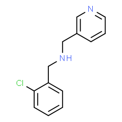 ChemSpider 2D Image | [(2-CHLOROPHENYL)METHYL](PYRIDIN-3-YLMETHYL)AMINE | C13H13ClN2