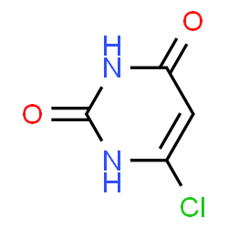 ChemSpider 2D Image | 4-Chlorouracil | C4H3ClN2O2
