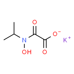 ChemSpider 2D Image | Potassium [hydroxy(isopropyl)amino](oxo)acetate | C5H8KNO4