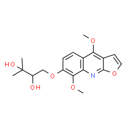 ChemSpider 2D Image | Evoxine | C18H21NO6