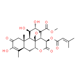 ChemSpider 2D Image | brusatol | C26H32O11